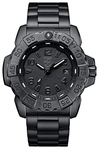 LUMINOX ルミノックス　オールブラック アナログ腕時計 Amazon.co.jp: [ルミノックス]LUMINOX 腕時計 ネイビーシールズ